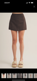 SPRING SKORT : BROWN