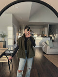 COZY DREAM VEST : OLIVE