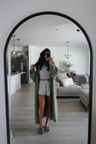 ALL DAY CARDIGAN : OLIVE GREEN