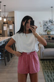 ESSENTIAL BUBBLE TEE : WHITE