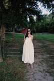 GOLDEN HOUR DRESS : BUTTER YELLOW