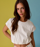 ESSENTIAL BUBBLE TEE : WHITE