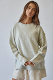 SZN STAPLE SWEATER : INSIDE OUT - GREY