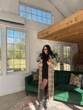 SEAONS PLAID COAT