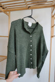 THE DRIFT CARDIGAN : DARK OLIVE